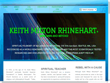 Tablet Screenshot of keithmiltonrhinehart.com